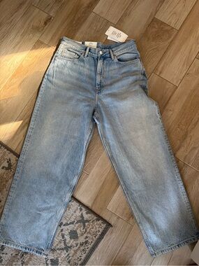 H&M Light Blue Men's baggy Leg Jeans